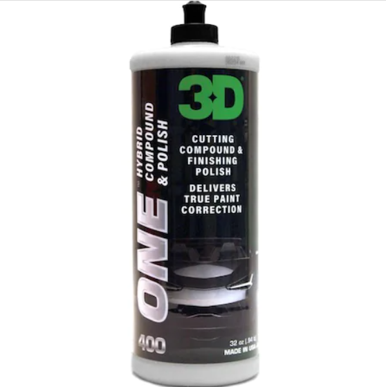 3D ONE Hybrid Çizik Alma - Hare Giderme - Parlatma İkisi Bir Arada
