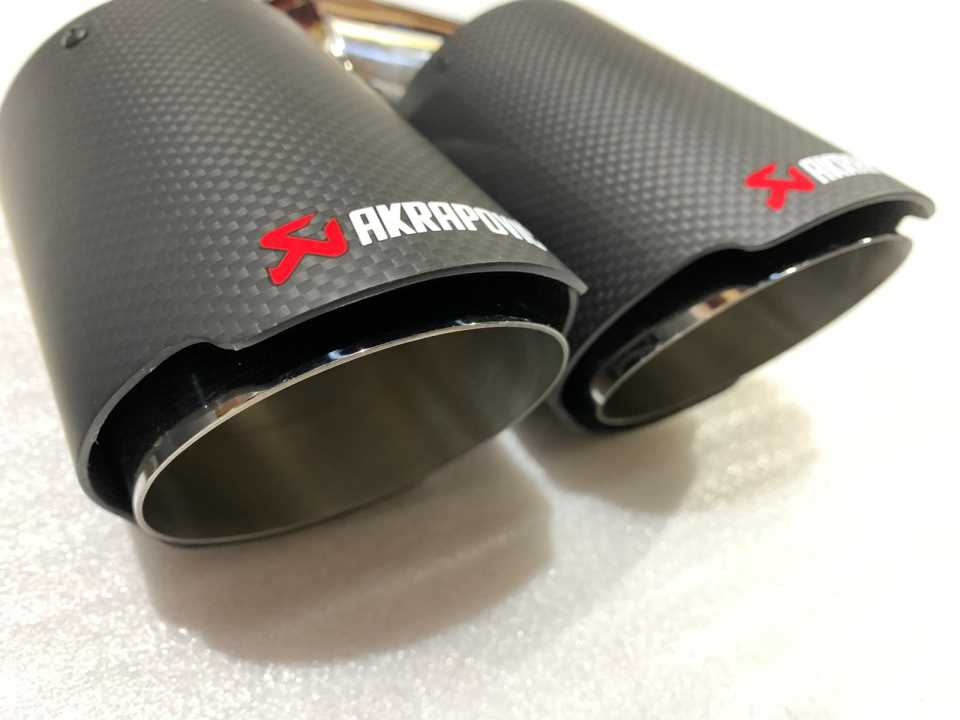 AKRAPOVIC EGZOZ 2LI 90 mm
