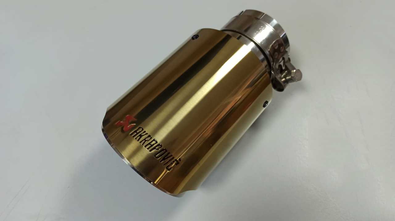 AKRAPOVIC EGZOZ ALTIN SARISI