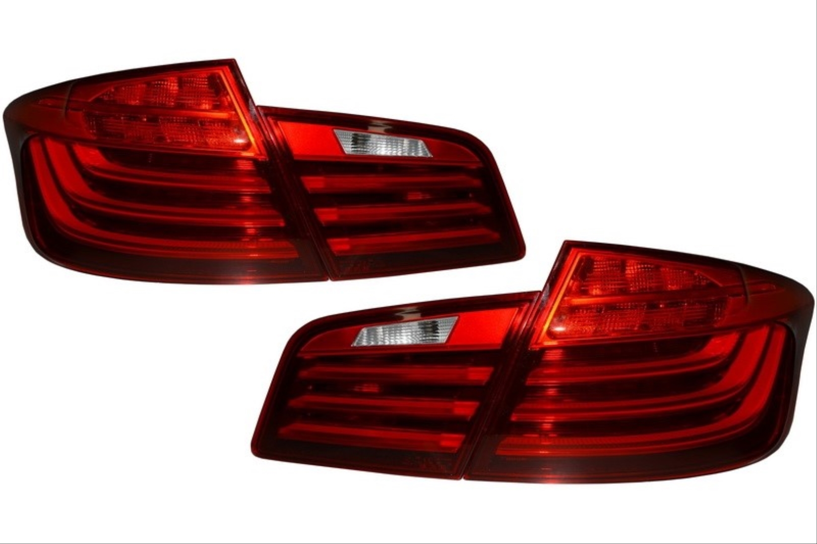 5 SERİSİ F10 2010-2016  İÇİN LCİ MAKYAJLI LED STOP - KIRMIZI