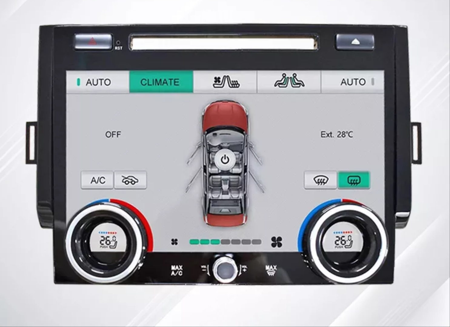 RR VOGUE 2013 - 2020  IÇIN LCD/DOKUNMATIK KLIMA PANEL - VERSIYON 2