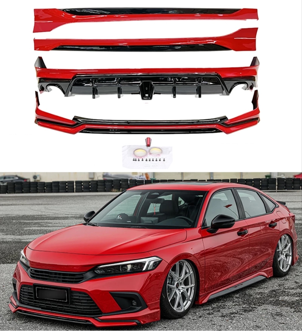 CIVIC FE1 2022 IÇIN UYUMLU  BODY KIT (EGZOZ DAHİL)