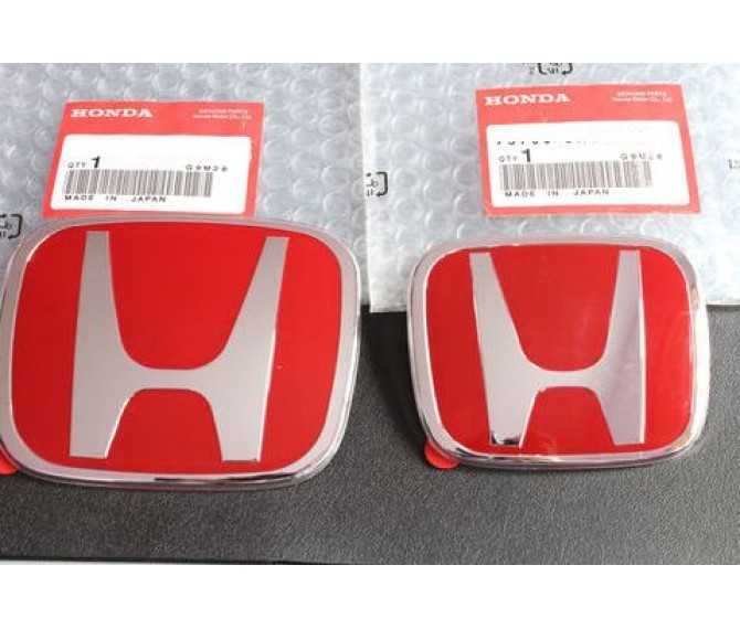 Honda Civic Fd6 Ön Arka Kırmızı Logo Seti İthal CNG Tuning Aksesuar