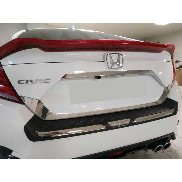 Honda Civic Fc5 Arka Tampon Koruma Plastiği Kaplama 20162020 CNG